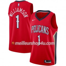 Maillot Basket Homme New Orleans Pelicans Zion Williamson 1 2019-20 Nike Statement Edition Swingman